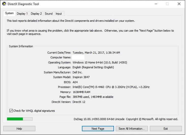 DirectX 9.0c – capture d'écran 2